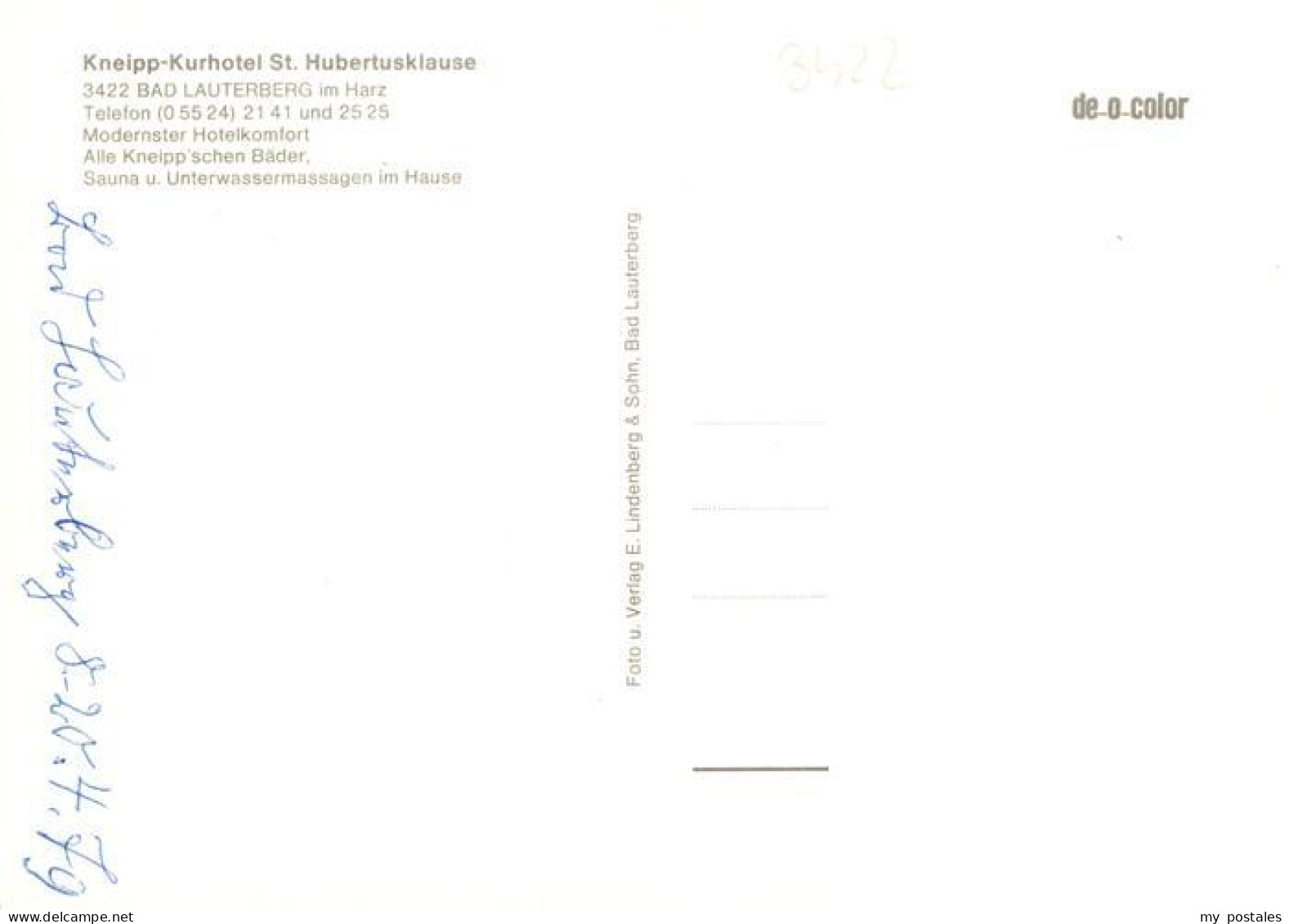 73944435 Bad_Lauterberg Kneipp-Kurhotel St. Hubertusklause - Bad Lauterberg