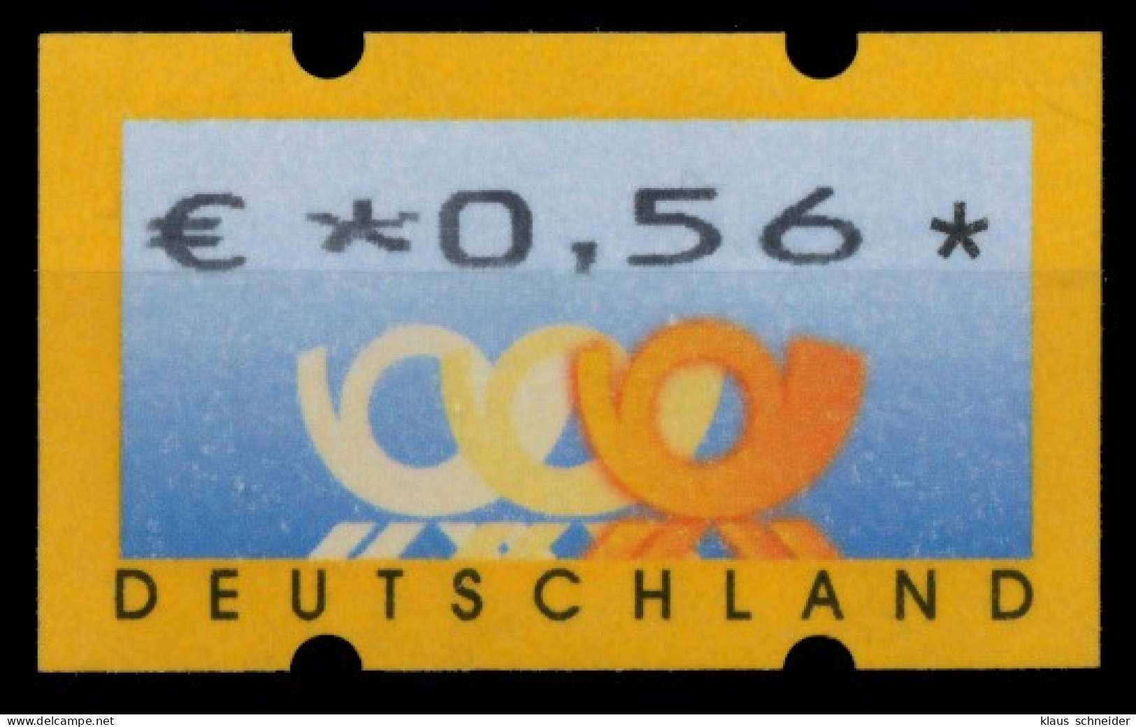 BRD BUND AUTOMATENMARKEN 2002 Nr ATM 4-1-0056 Ungebraucht S3E7C8A - Machine Labels [ATM]