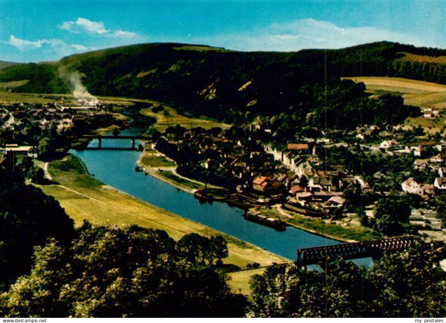 73944349 Bodenwerder Panorama Blick Vom Eckberg - Bodenwerder