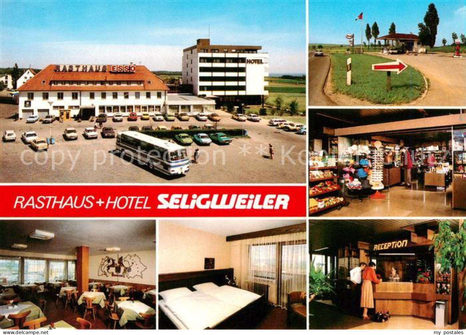 73864160 Seligweiler Ulm Donau Rasthaus Hotel Seligweiler Gaststube Zimmer Recep - Ulm