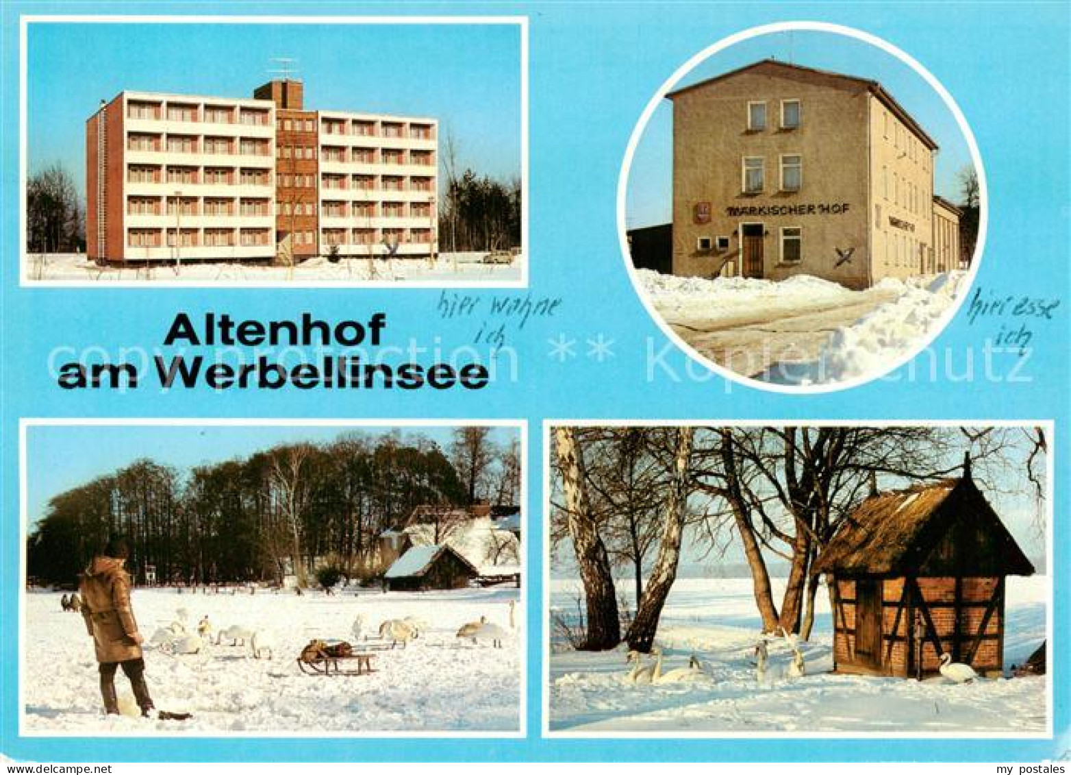 73830456 Altenhof Werbellinsee Bettenhaus Und FDGB Erholungsheim Maerkischer Hof - Finowfurt