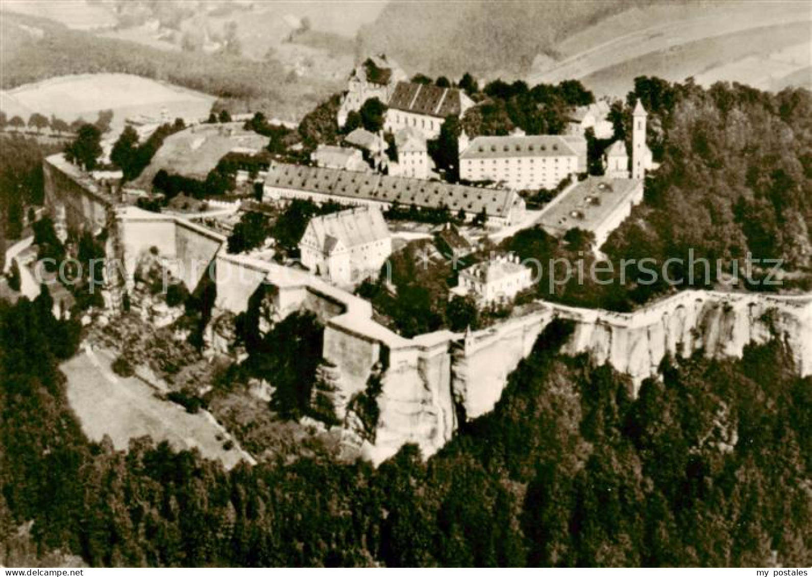 73830443 Koenigstein Saechsische Schweiz Festung Koenigstein Koenigstein Saechsi - Königstein (Sächs. Schw.)