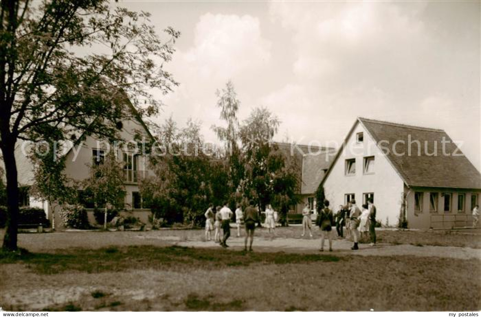 73830340 Feuchtwangen Kreisjugendheim Mit Jugendherberge Und Schuelerheim Feucht - Feuchtwangen