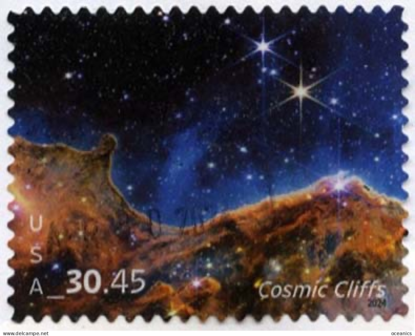 Etats-Unis / United States (Scott No.5828 - Cosmic Cliffs $30,45) (o) VF / TB - Used Stamps