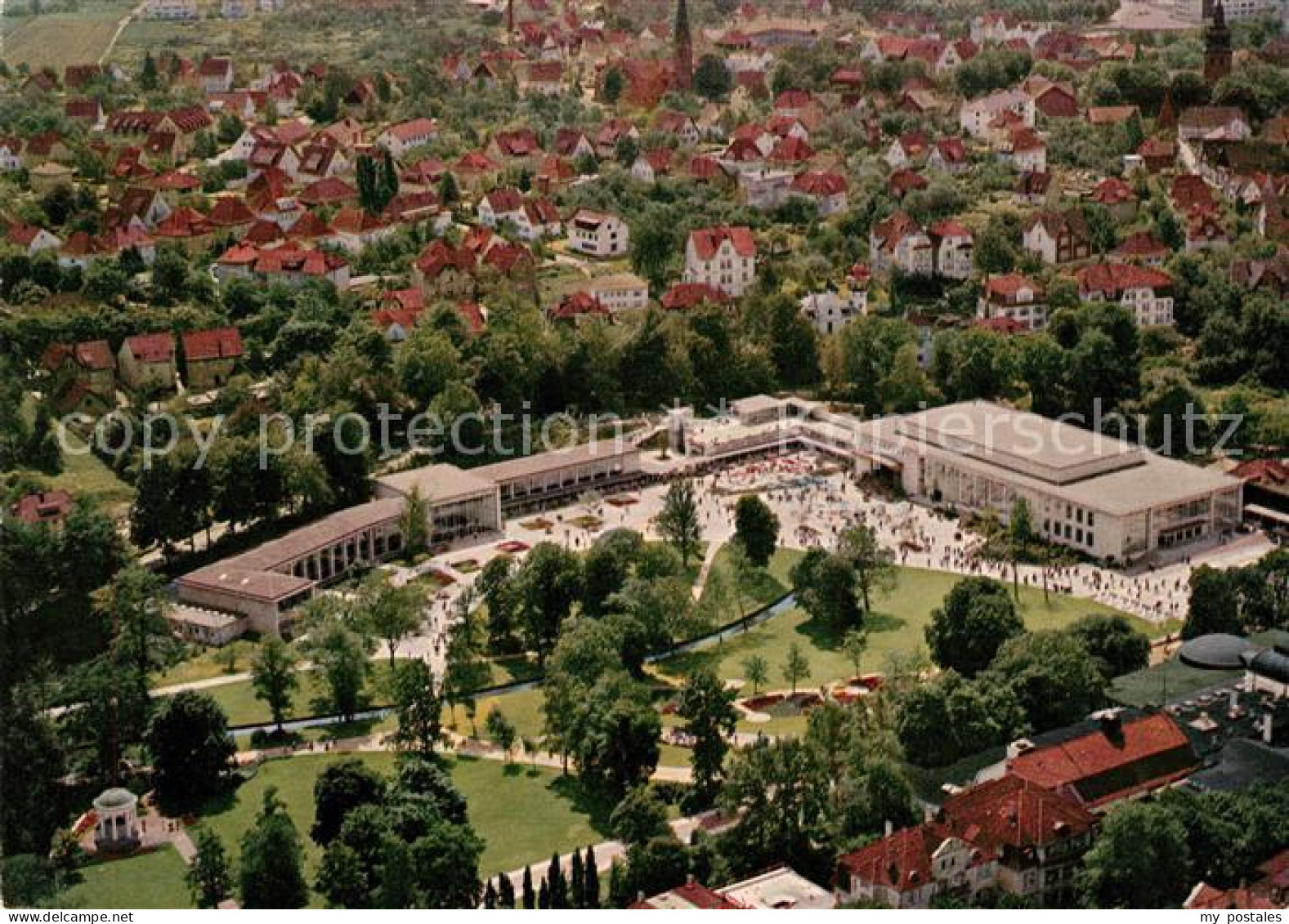 73164339 Bad Salzuflen Staatsbad Wandelhalle Und Konzerthaus Fliegeraufnahme Bad - Bad Salzuflen