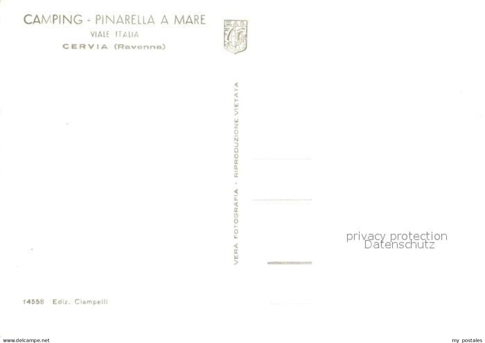 73163517 Cervia Camping Pinarella A Mare Viale Italia Cervia - Other & Unclassified