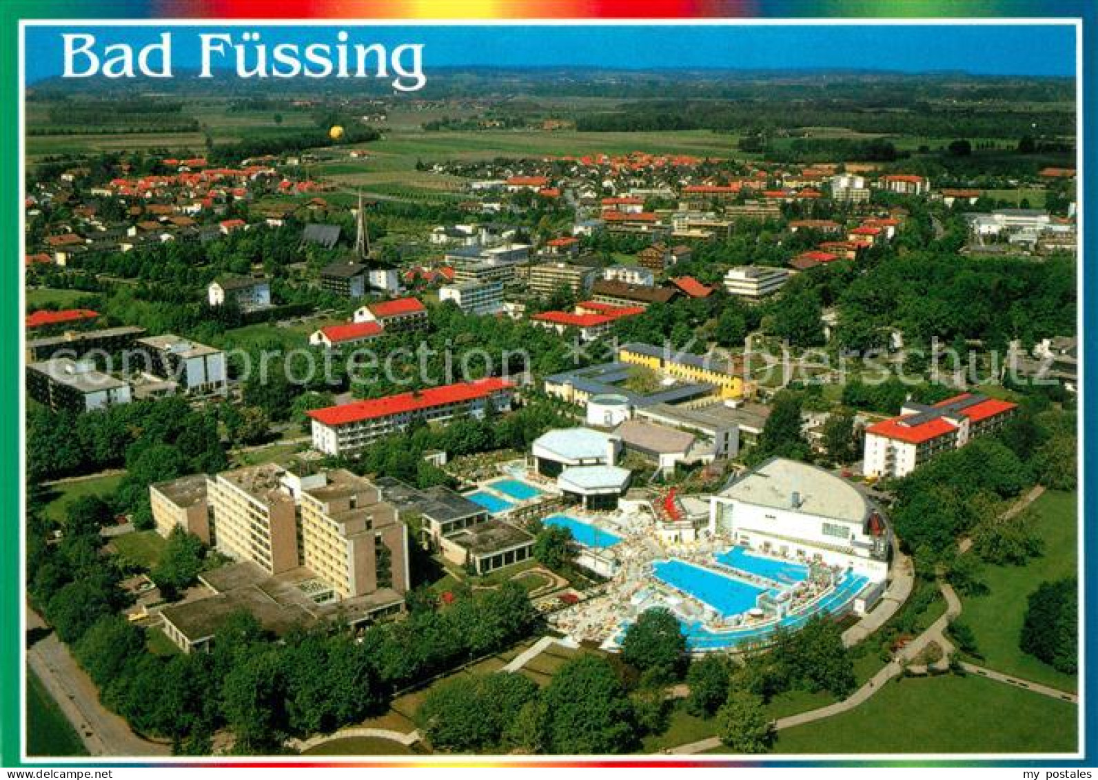 73163404 Bad Fuessing Mineral Thermal Bad Fliegeraufnahme Aigen - Bad Füssing