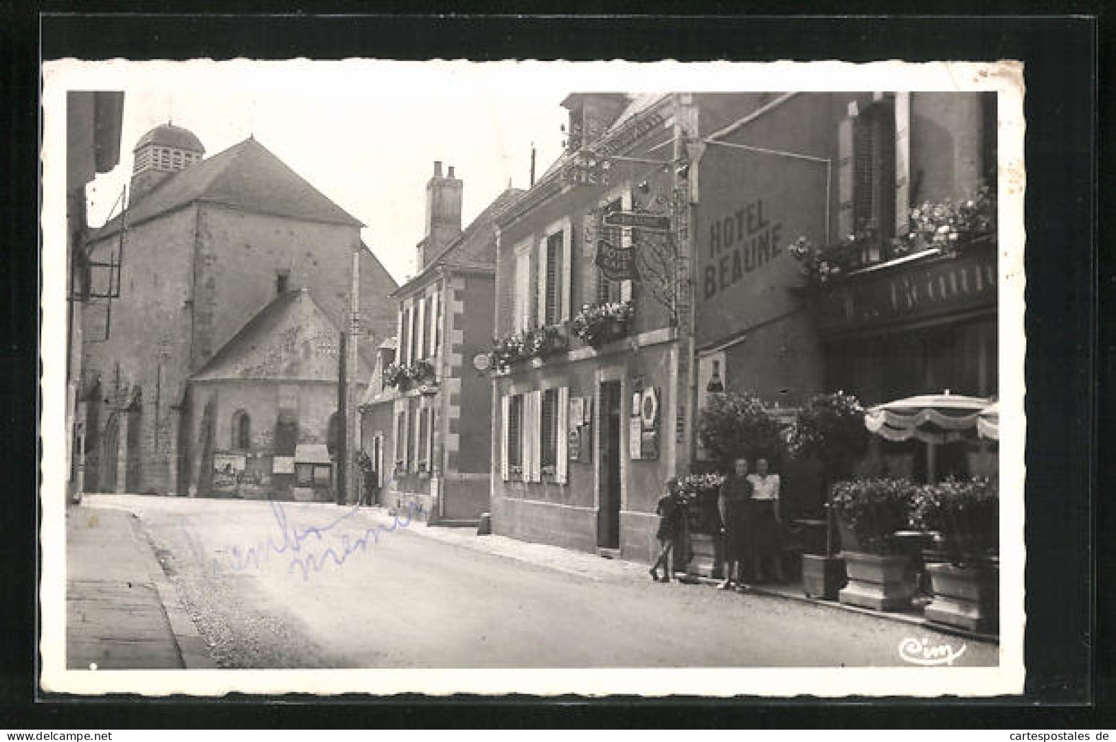 CPA Gouzon, Route De Montlucon  - Sonstige & Ohne Zuordnung