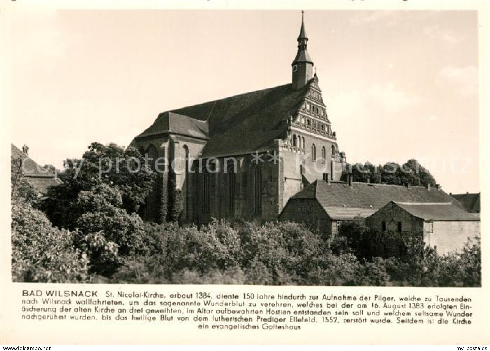 73163361 Bad Wilsnack St. Nicolai-Kirche Bad Wilsnack - Bad Wilsnack