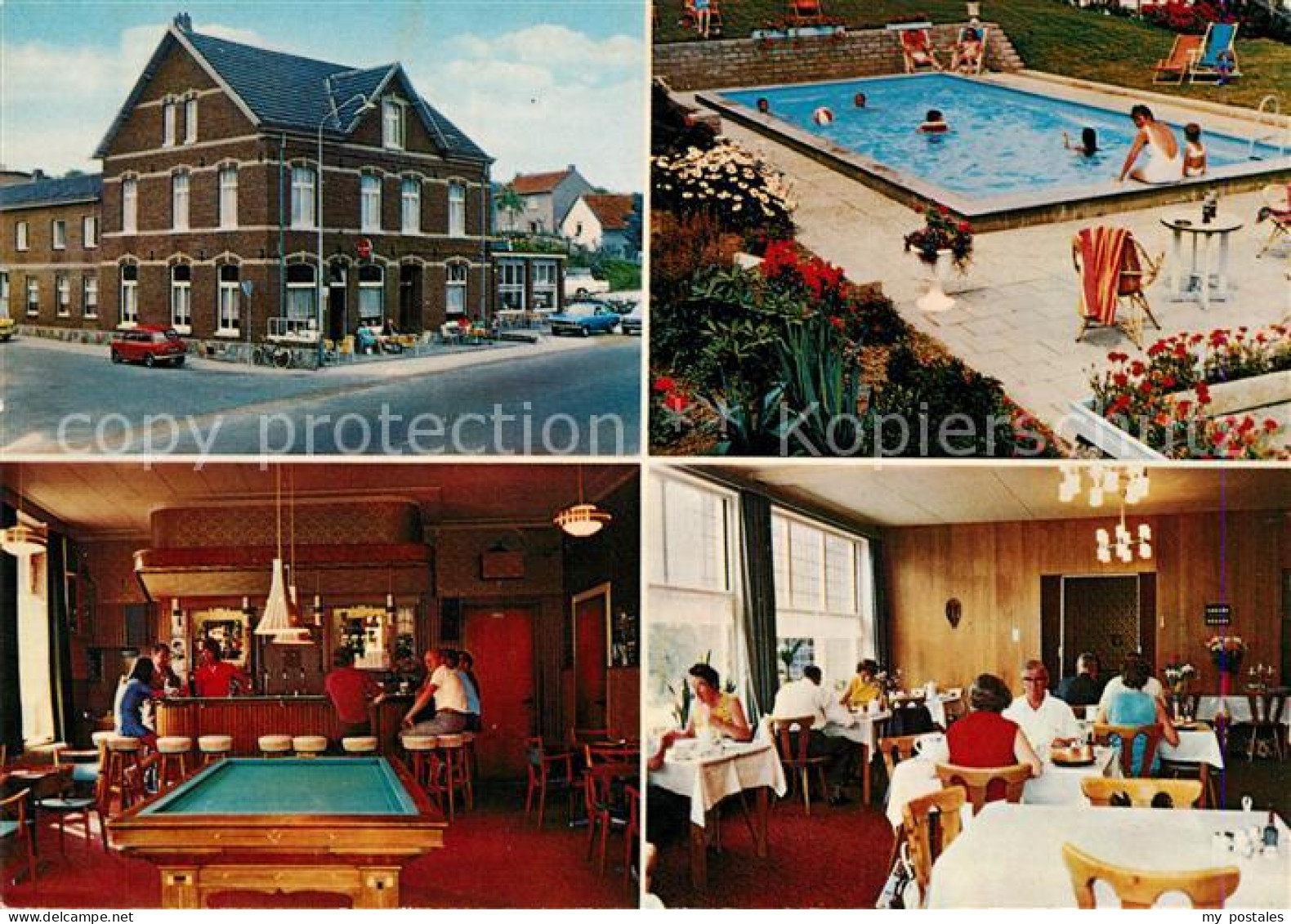 73163222 Schin Geul Hotel Cafe Restaurant Janssen Huydts Billard Swimming Pool  - Autres & Non Classés