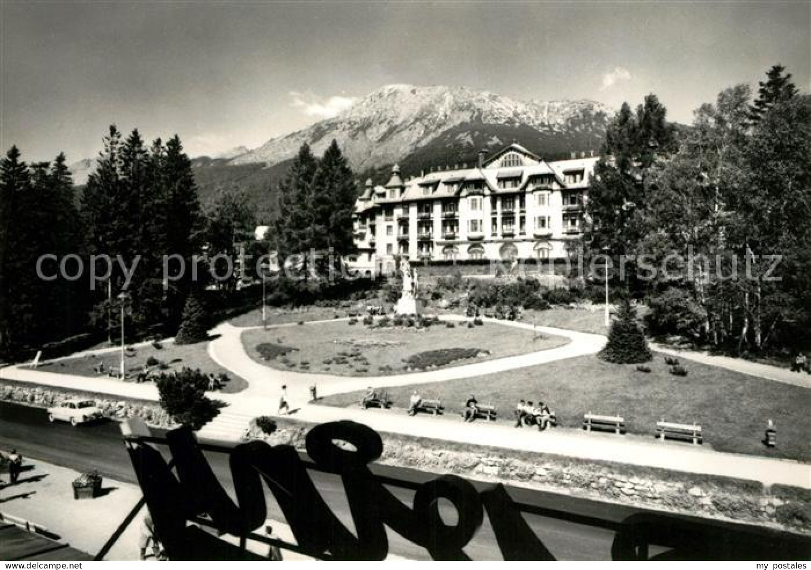 73163200 Hohe Tatra Hotel Grand In Stary Mit Berggipfel Slavkovsky Stit Banska B - Slovacchia