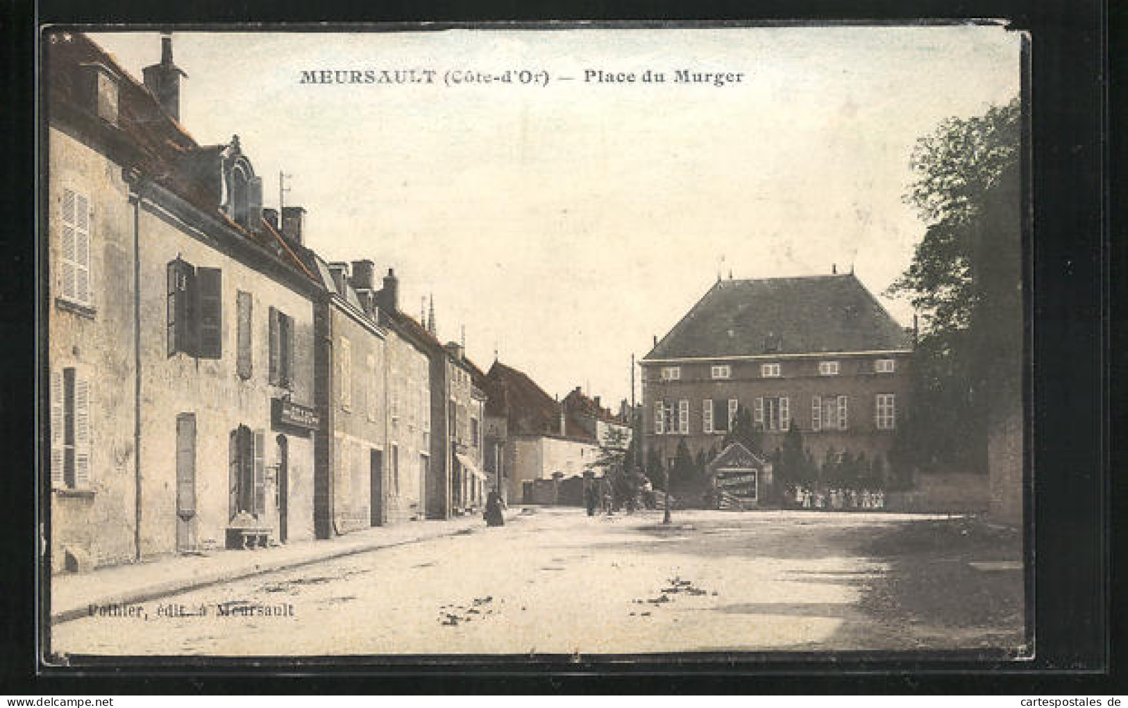 CPA Meursault, Place Du Murger  - Meursault