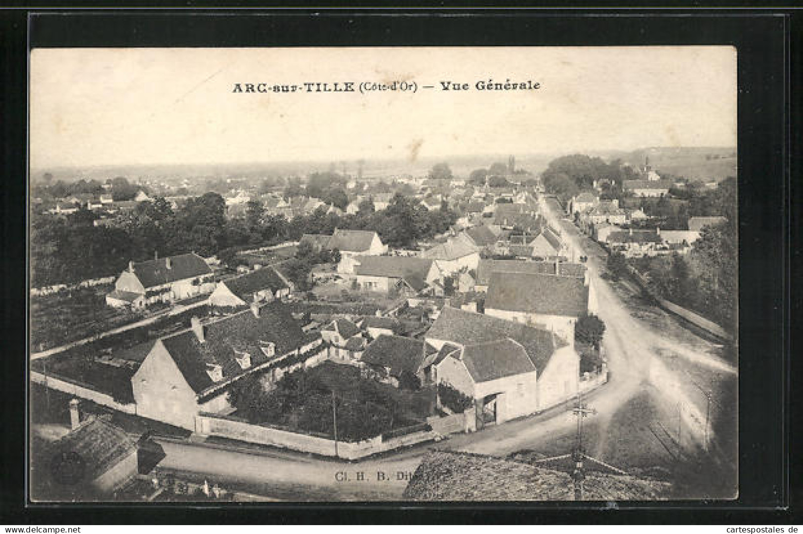 CPA Arc-sur-Tille, Vue Generale, Panoramique  - Other & Unclassified