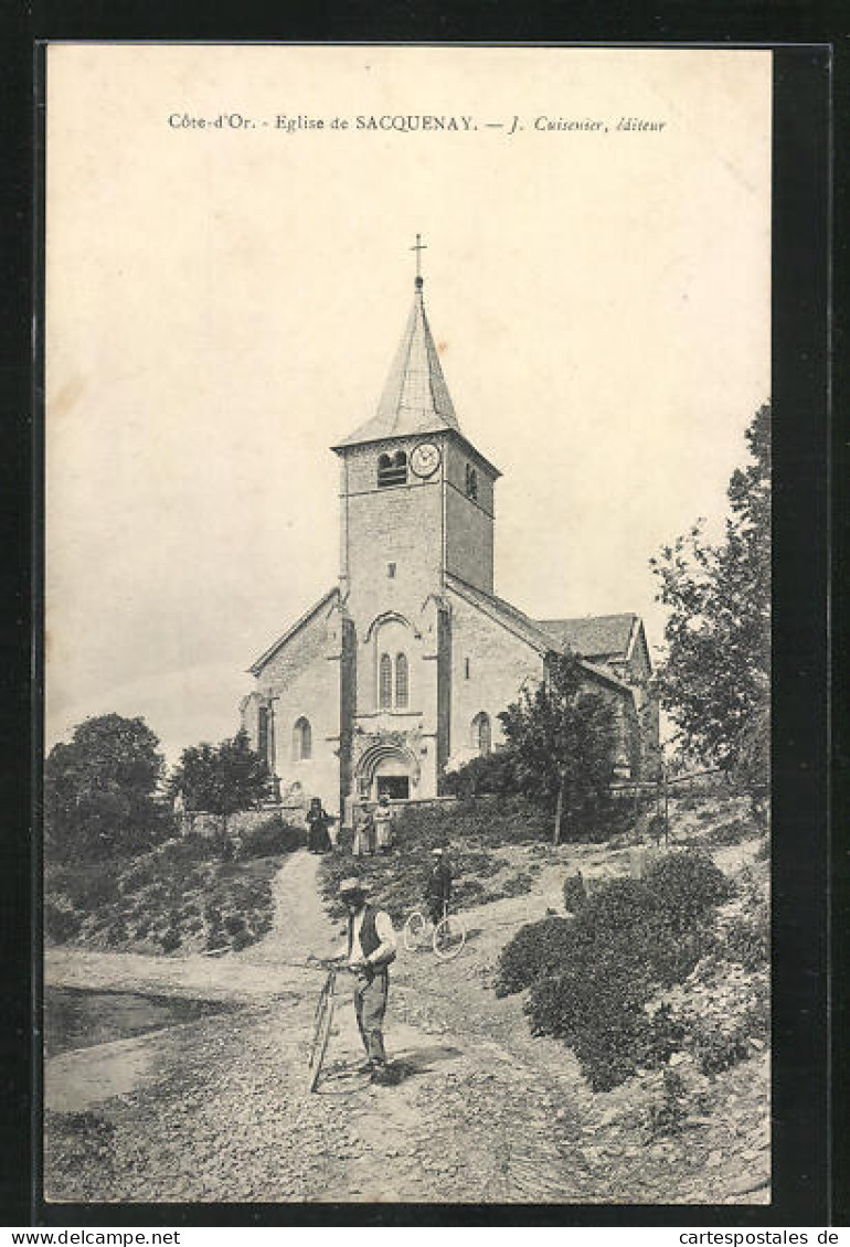 CPA Sacquenay, L'Eglise  - Other & Unclassified