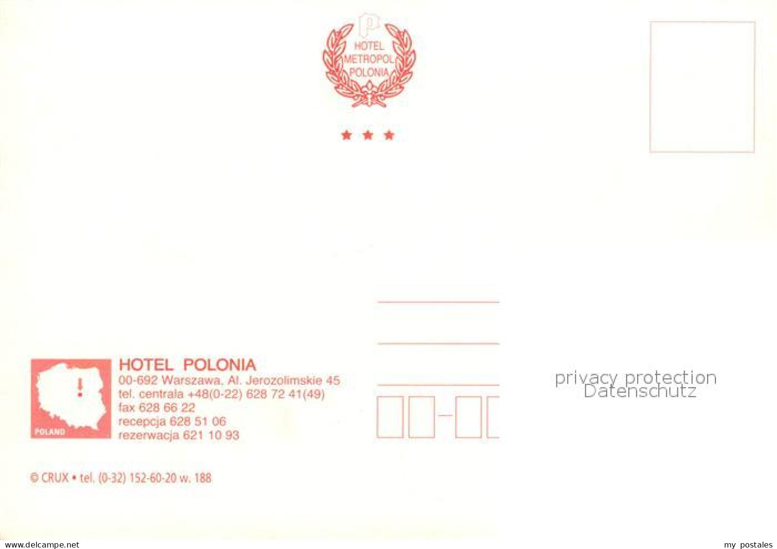 73160674 Warszawa Hotel Polonia Restaurant  - Poland