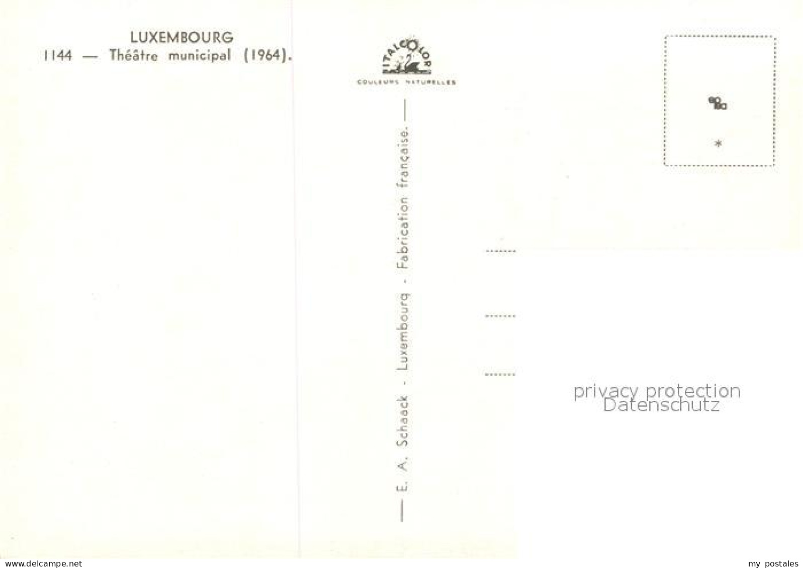73160596 Luxembourg_Luxemburg Theatre Municipal - Other & Unclassified