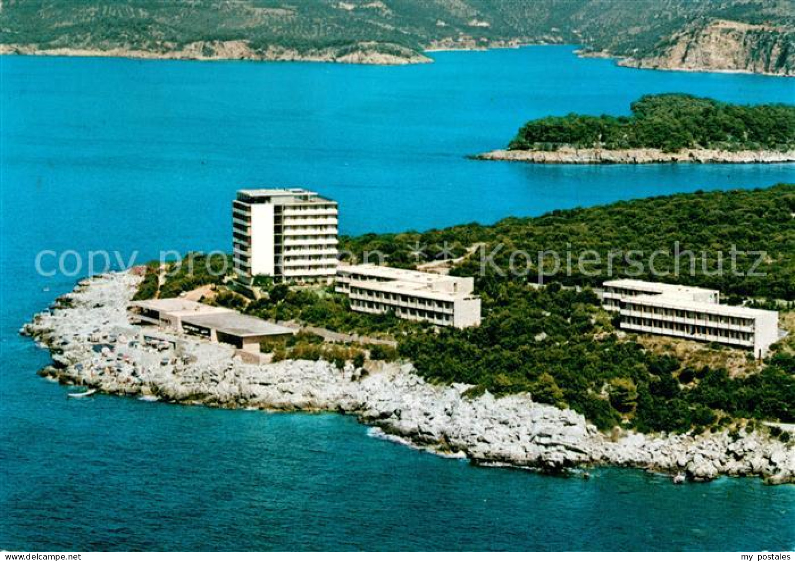 73159205 Dubrovnik Ragusa Hotel Neptun Fliegeraufnahme Croatia - Croacia