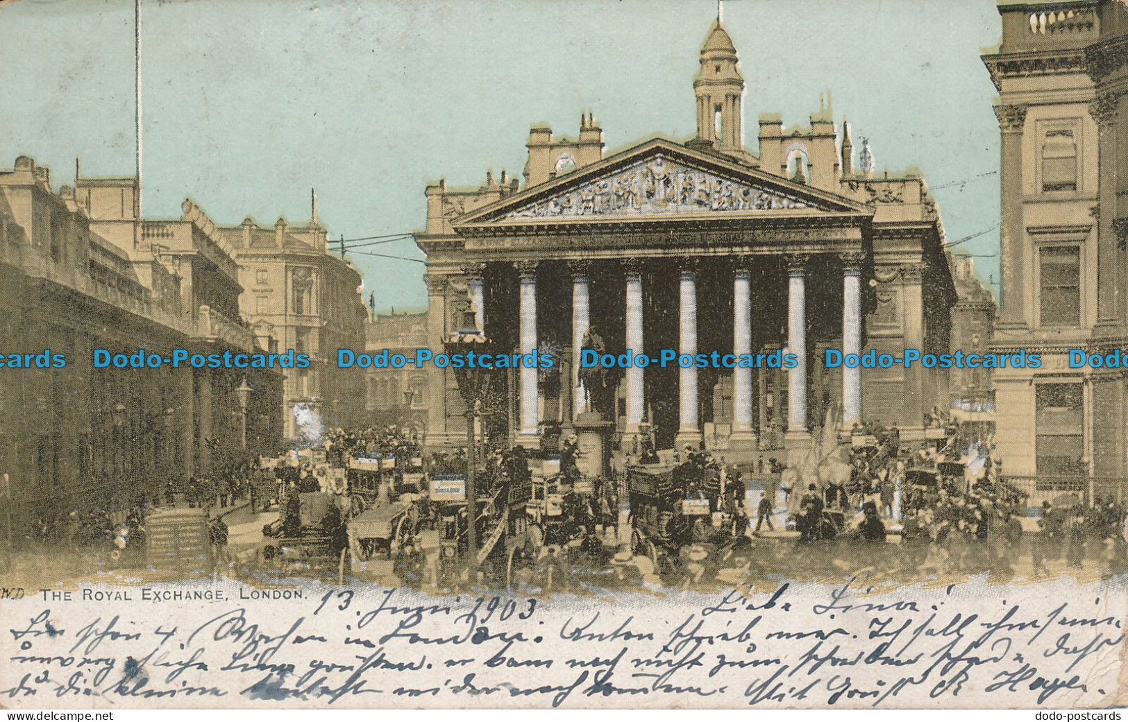 R048724 The Royal Exchange. London. 1903 - Sonstige & Ohne Zuordnung