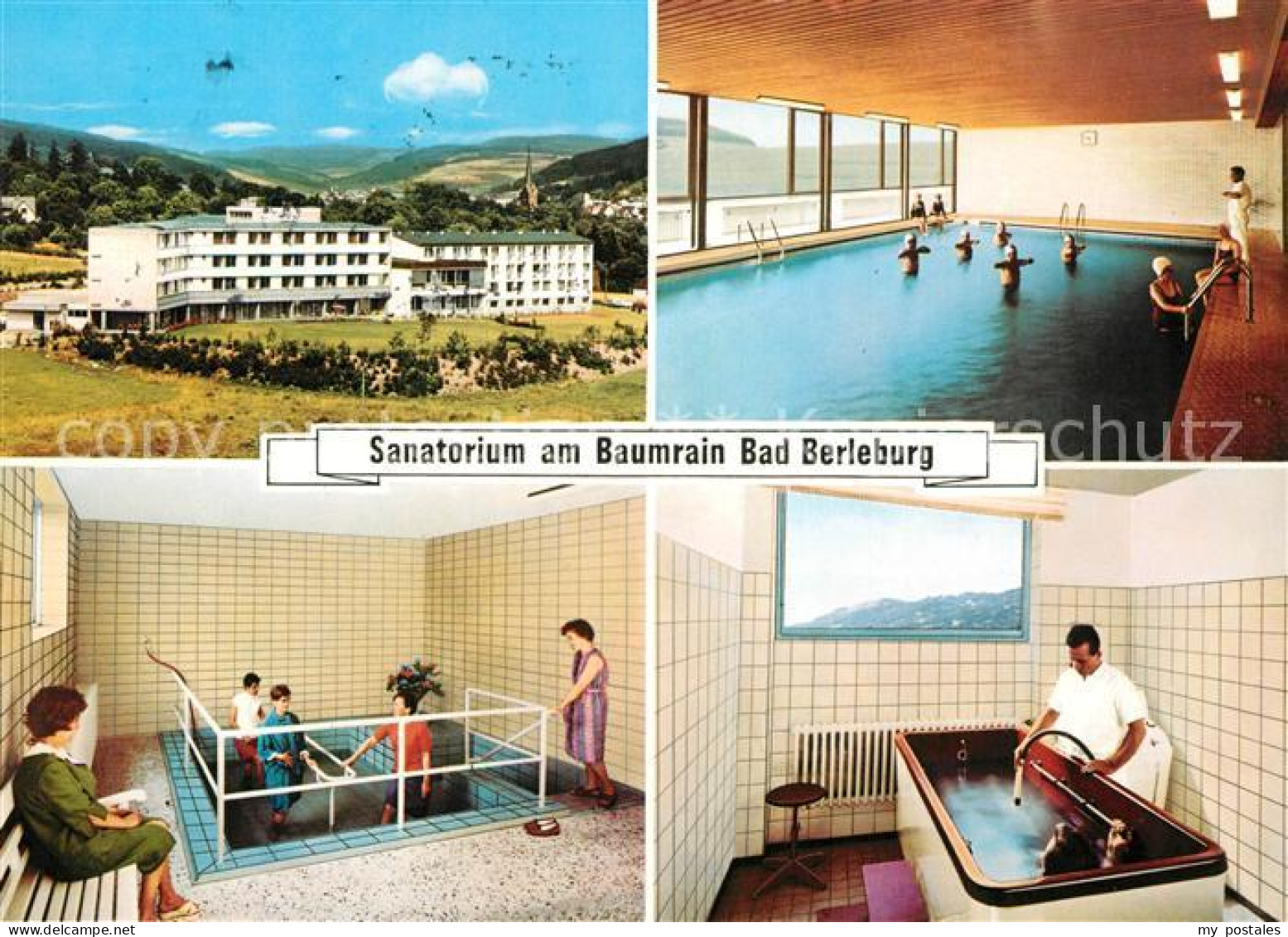 73158126 Bad Berleburg Sanatorium Am Baumrain Bewegungsbad Wassertreten Moorbad  - Bad Berleburg