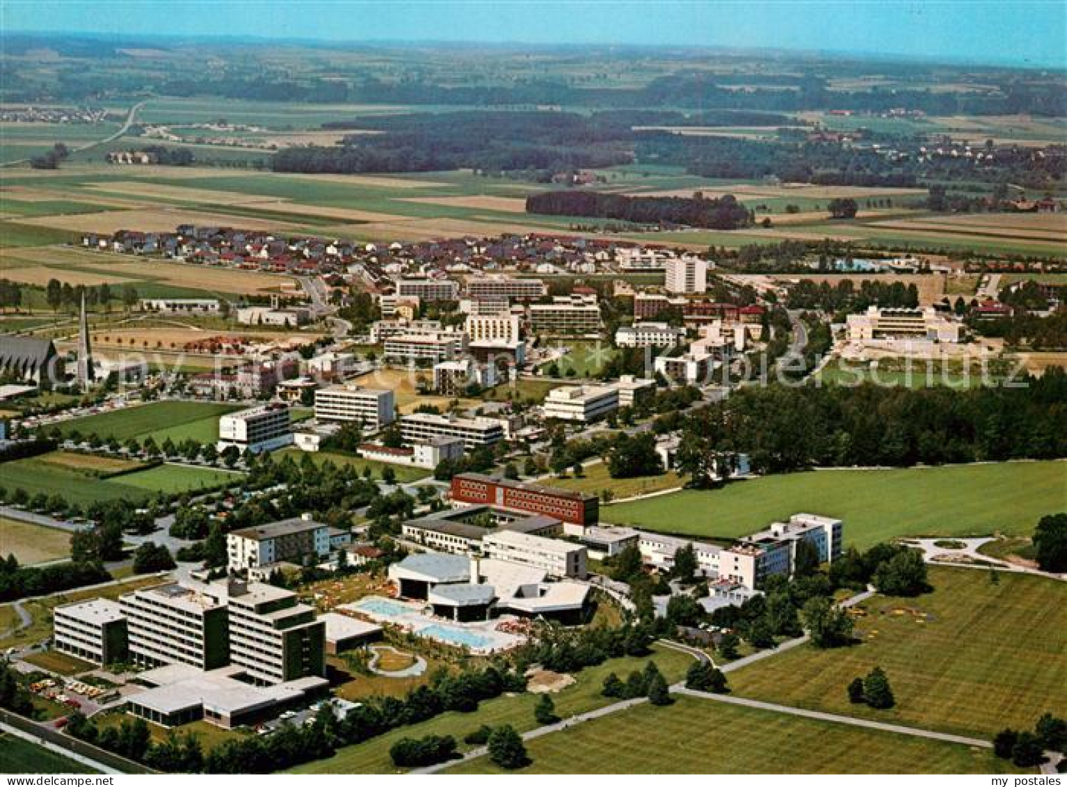 73157969 Bad Fuessing Kurzentrum Fliegeraufnahme Aigen - Bad Füssing