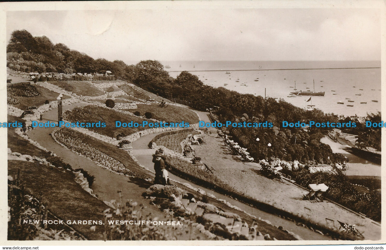R048216 New Rock Gardens. Westcliff On Sea. Excel. RP. 1937 - World
