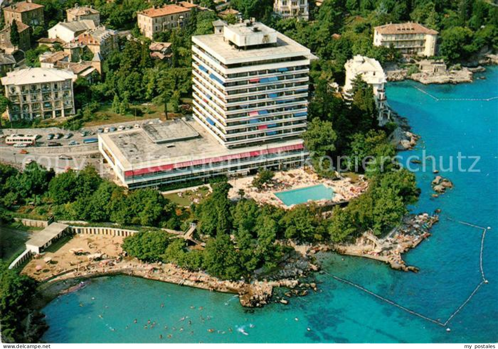 73157133 Opatija Istrien Hotel Fliegeraufnahme Croatia - Croatie