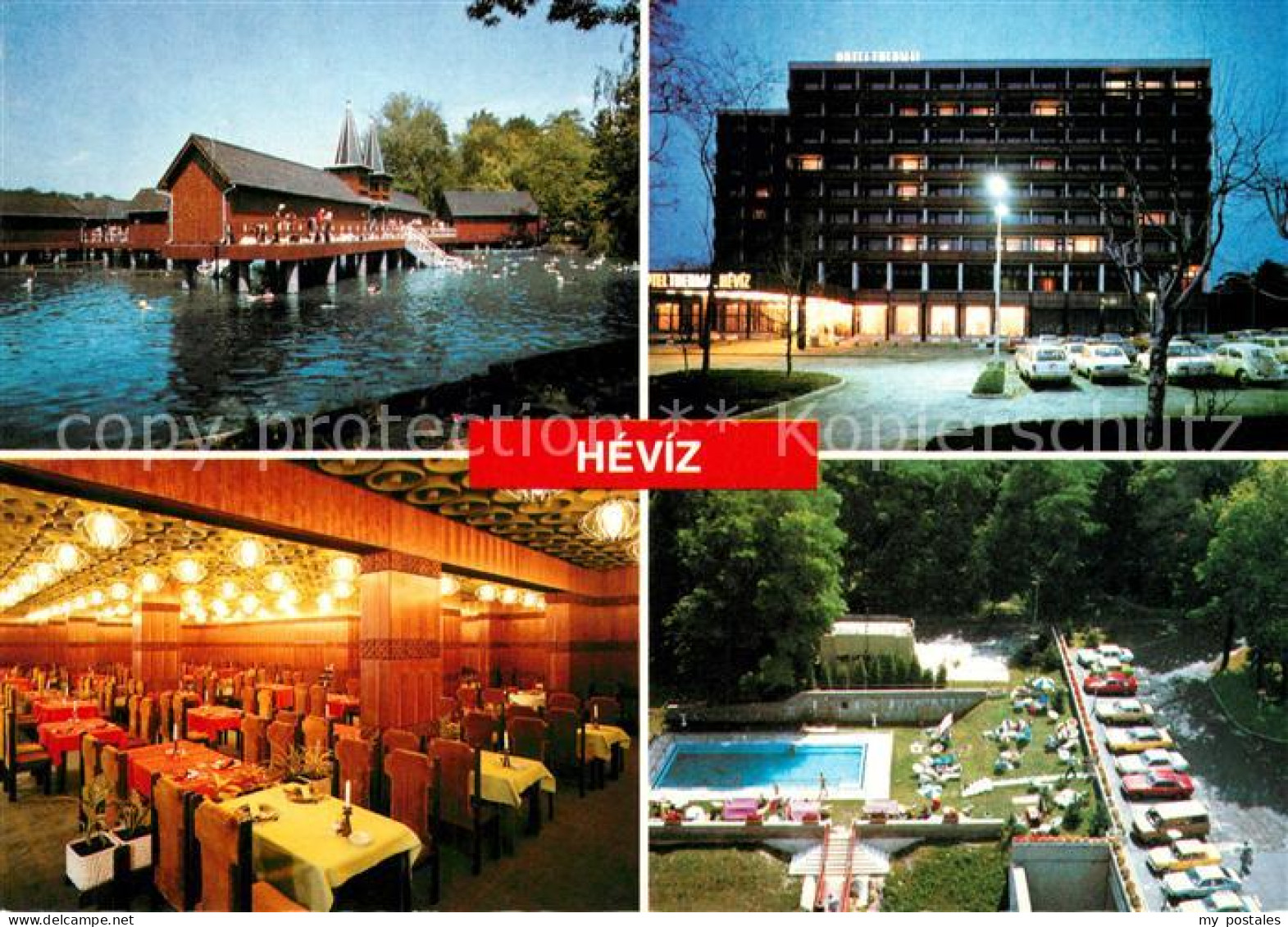 73157127 Heviz Gyogyfuerdo Heilbad Hotel Restaurant Swimming Pool See Heviz - Hungary