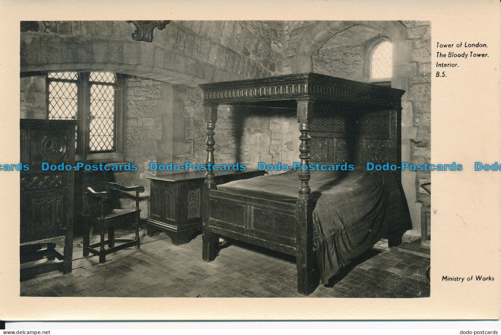 R048249 Tower Of London. The Bloody Tower. Interior. Ministry Of Works. Crown - Otros & Sin Clasificación