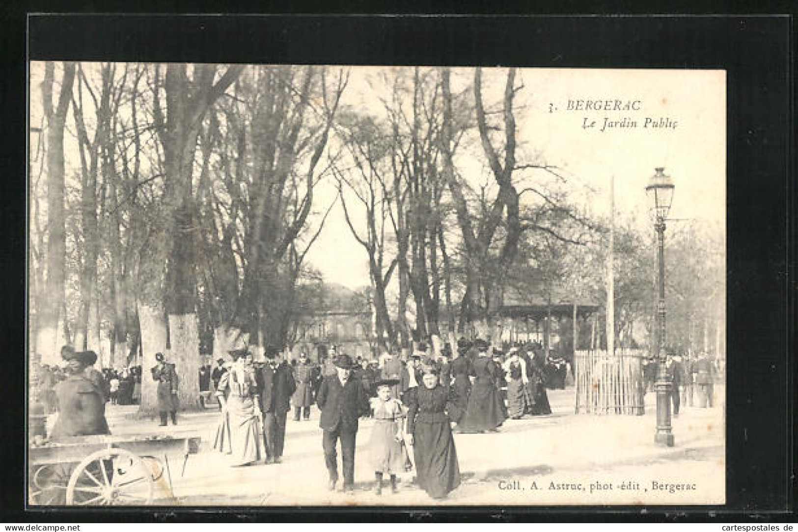 CPA Bergerac, Le Jardin Public  - Bergerac