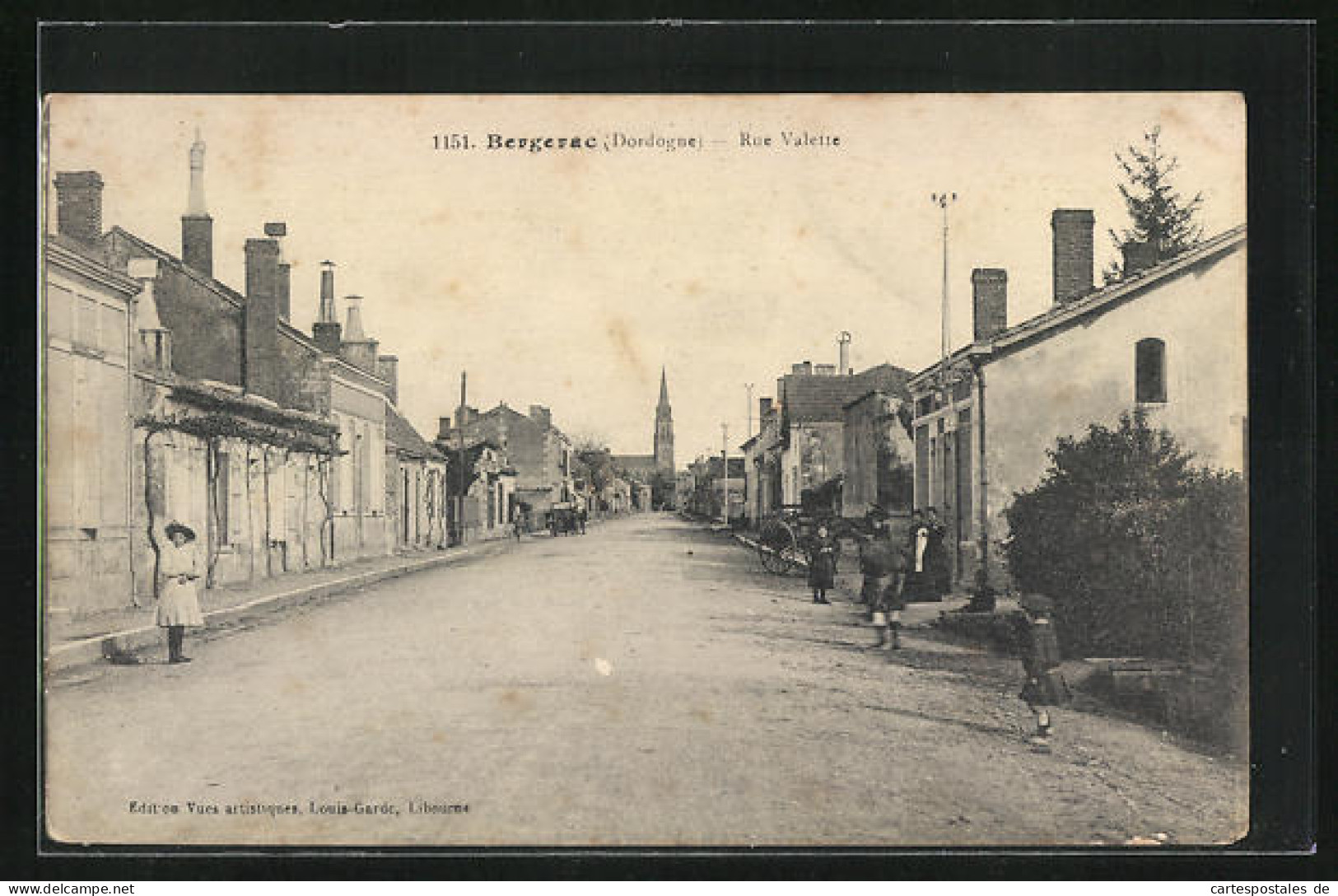 CPA Bergerac, Rue Valette  - Bergerac