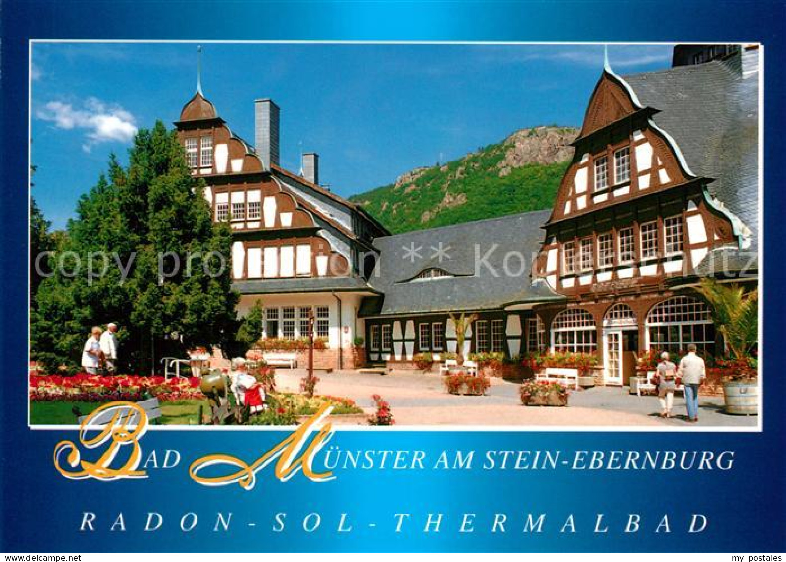 73155834 Bad Muenster Stein Ebernburg Baederhaus Fachwerkhaus Radon Sol Thermalb - Sonstige & Ohne Zuordnung