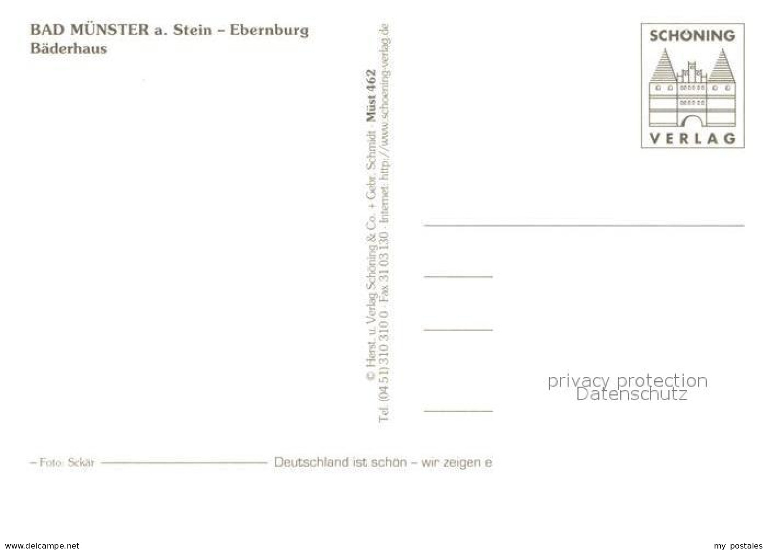 73155834 Bad Muenster Stein Ebernburg Baederhaus Fachwerkhaus Radon Sol Thermalb - Sonstige & Ohne Zuordnung