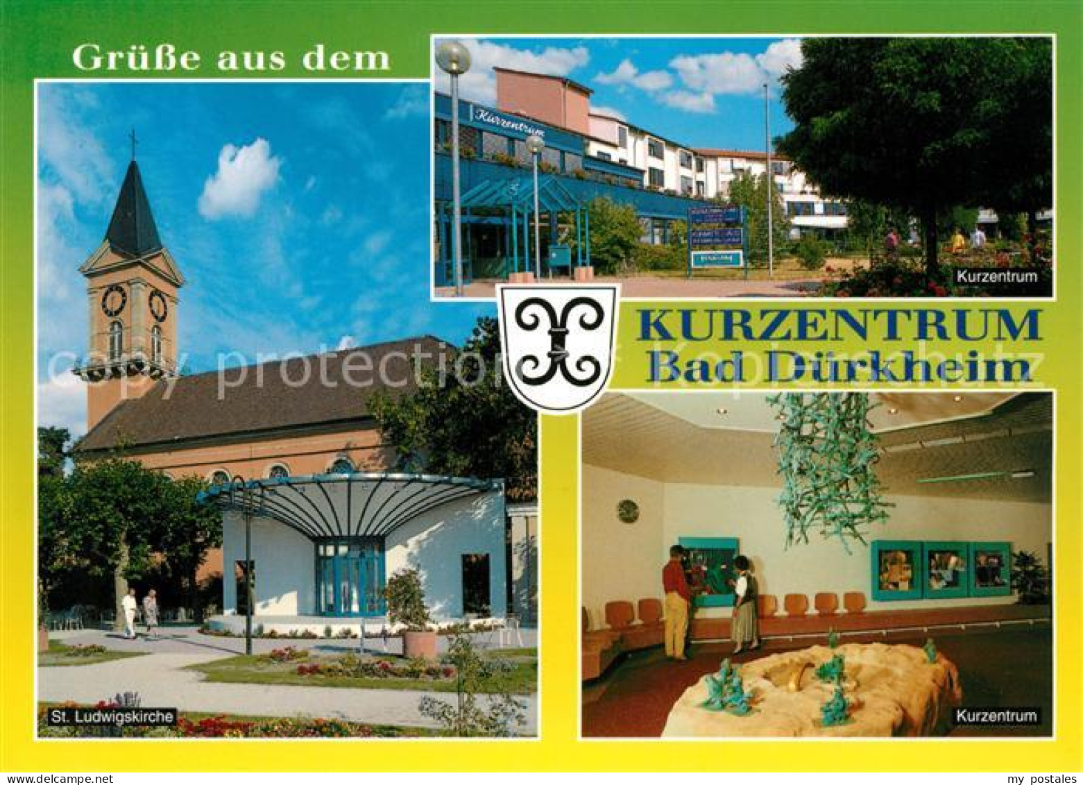 73155812 Bad Duerkheim St Ludwigskirche Kurzentrum Heilbad An Der Weinstrasse Ba - Bad Dürkheim