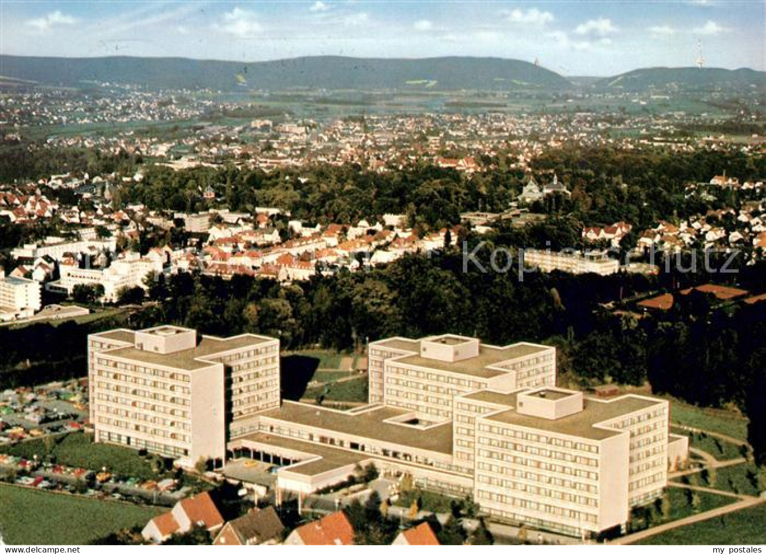 73149510 Bad Oeynhausen Kurklinik Fliegeraufnahme Bad Oeynhausen - Bad Oeynhausen