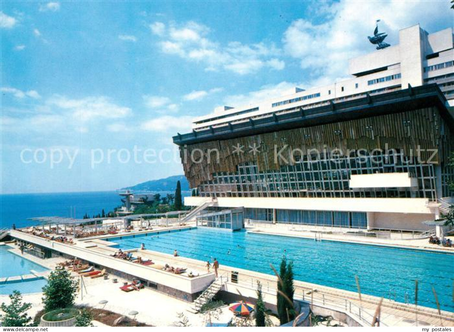 73147605 Jalta Yalta Krim Crimea Swimming Pool At Intourist Hotel Yalta  - Ucraina