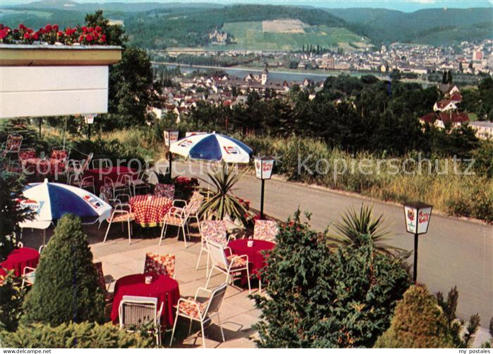 73147235 Bad Breisig Berghotel Cafe Restaurant Terrasse Bad Breisig - Bad Breisig