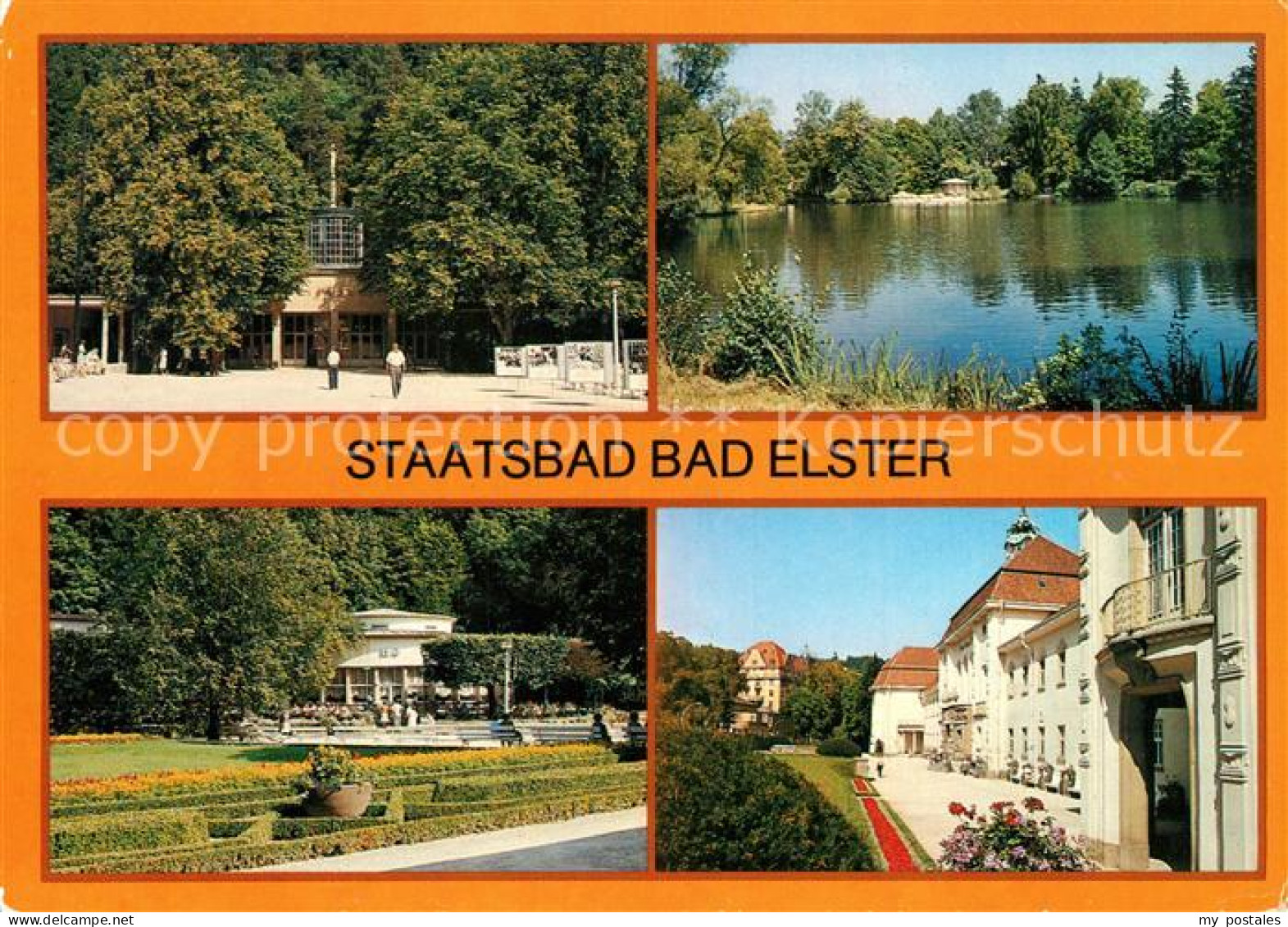 73145121 Bad Elster Marienquelle Gondelteich Badecafe Badehaus Bad Elster - Bad Elster
