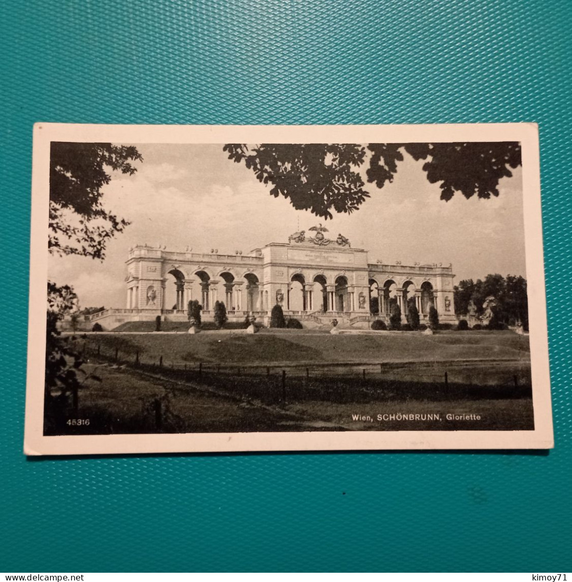 Cartolina Wien, Schonbrunn, Gioriette. Viaggiata 1955 - Other & Unclassified