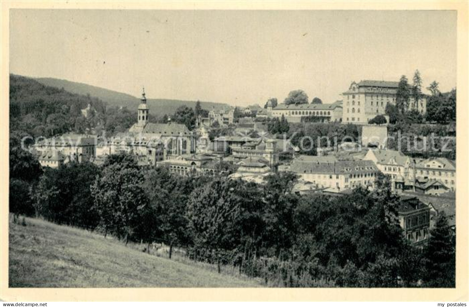 73143049 Baden-Baden Blick Zum Neuen Schloss Baden-Baden - Baden-Baden