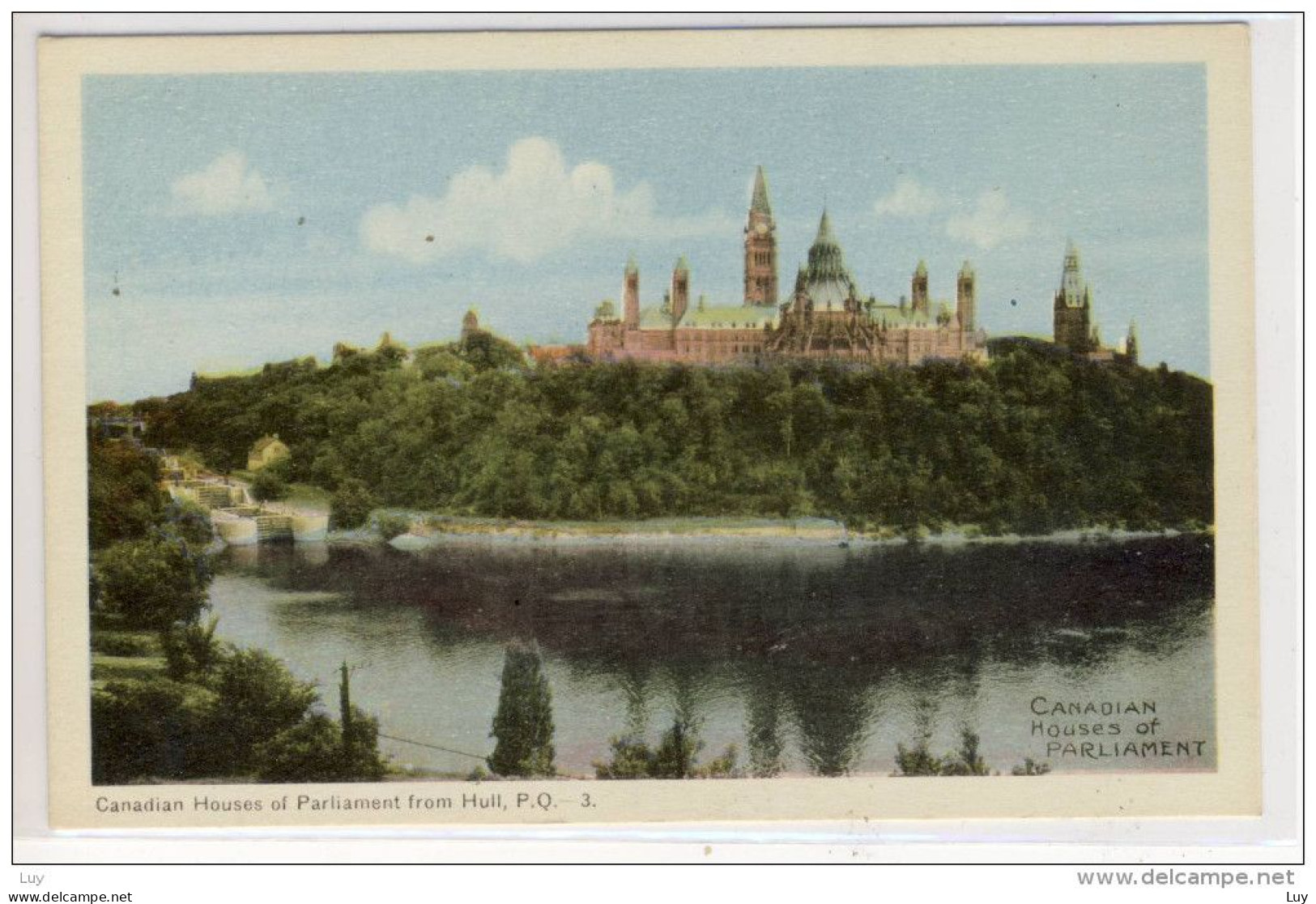 HULL, Quebec - Canadian Houses Of Parliament From Hull - Altri & Non Classificati