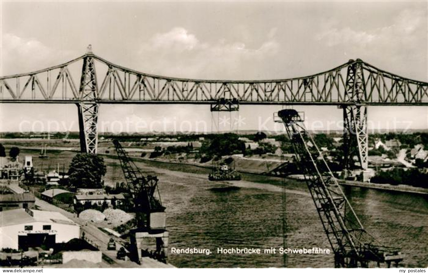 73142987 Rendsburg Hochbruecke Mit Schwebefaehre Rendsburg - Rendsburg