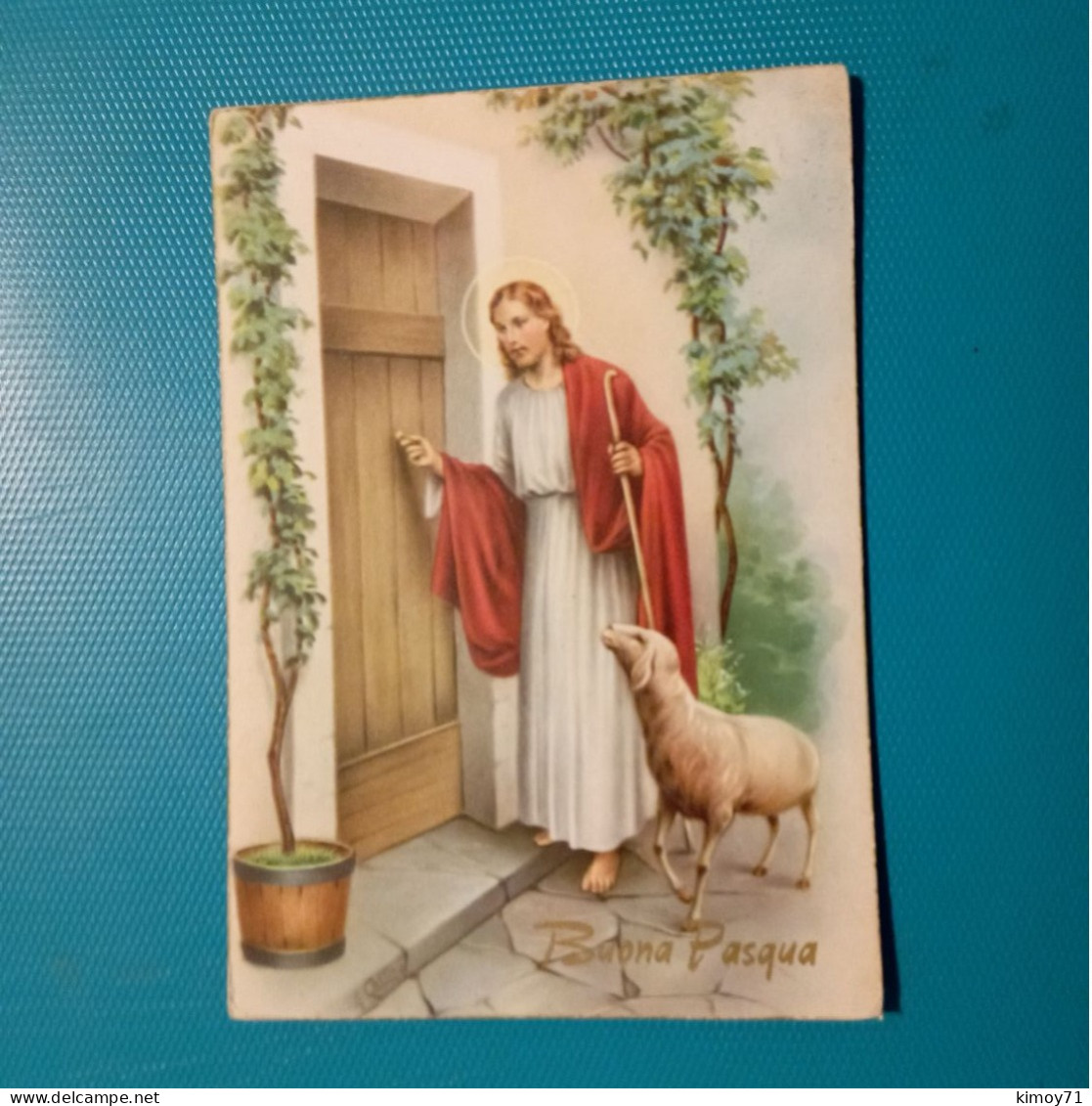 Cartolina Buona Pasqua. Viaggiata - Easter
