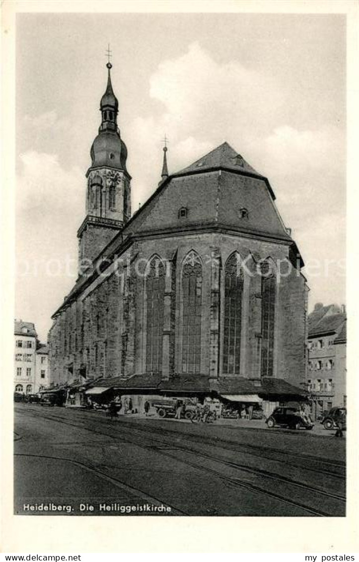 73142794 Heidelberg Neckar Heiliggeistkirche Heidelberg Neckar - Heidelberg