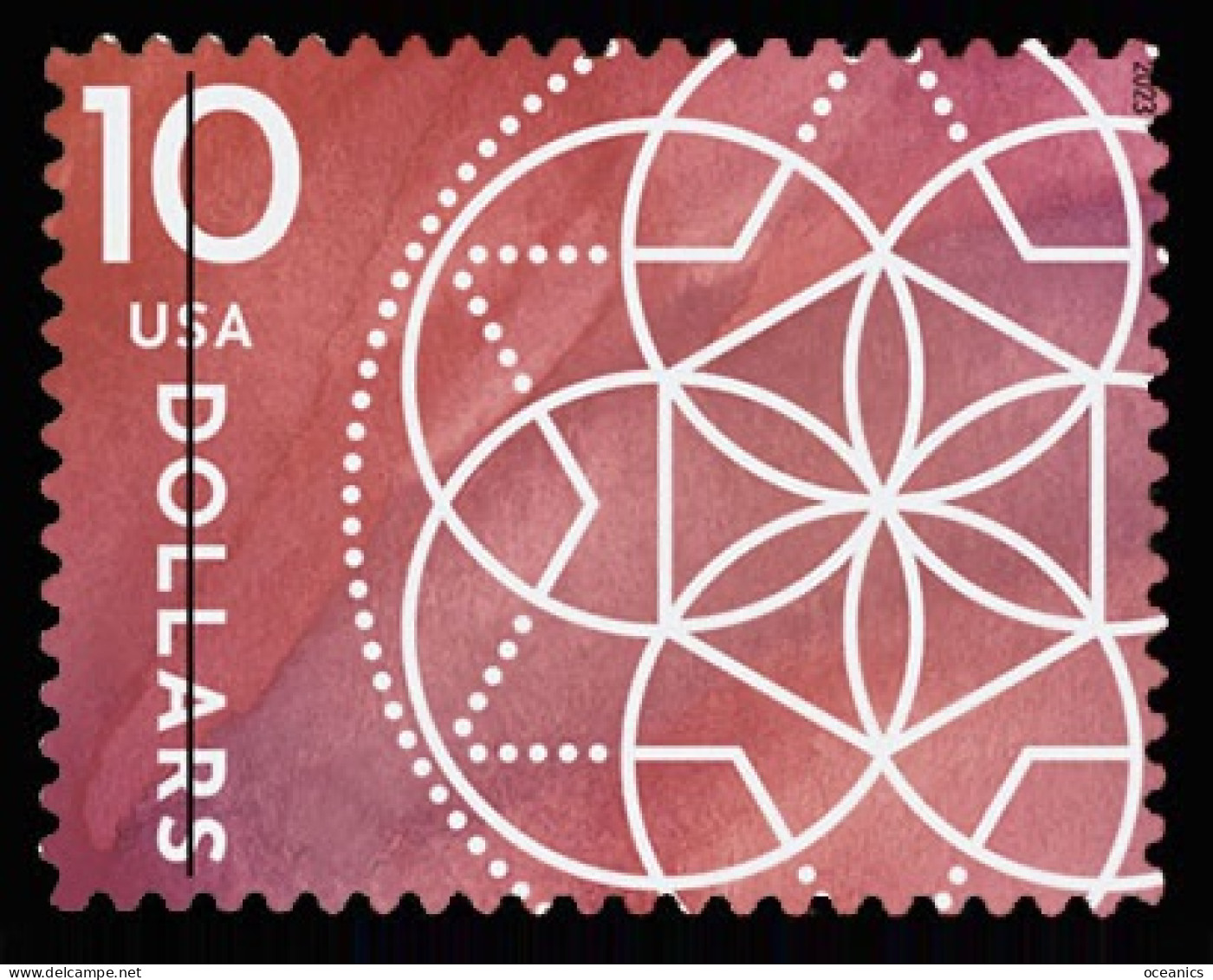 Etats-Unis / United States (Scott No.5755 - Floral Geometry) [**] MNH - Unused Stamps