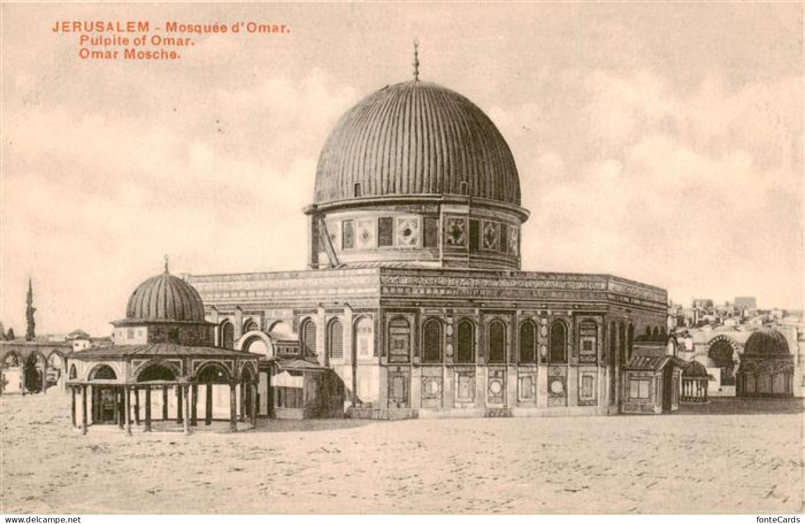 73913657 Jerusalem  Yerushalayim Israel Omar Moschee - Israel