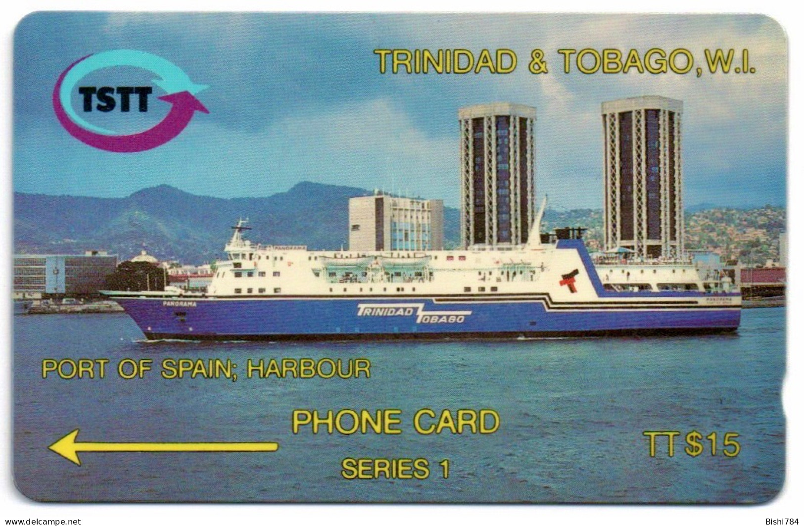 Trinidad & Tobago - PORT OF SPAIN; HARBOUR - 2CTTA - Trinidad En Tobago