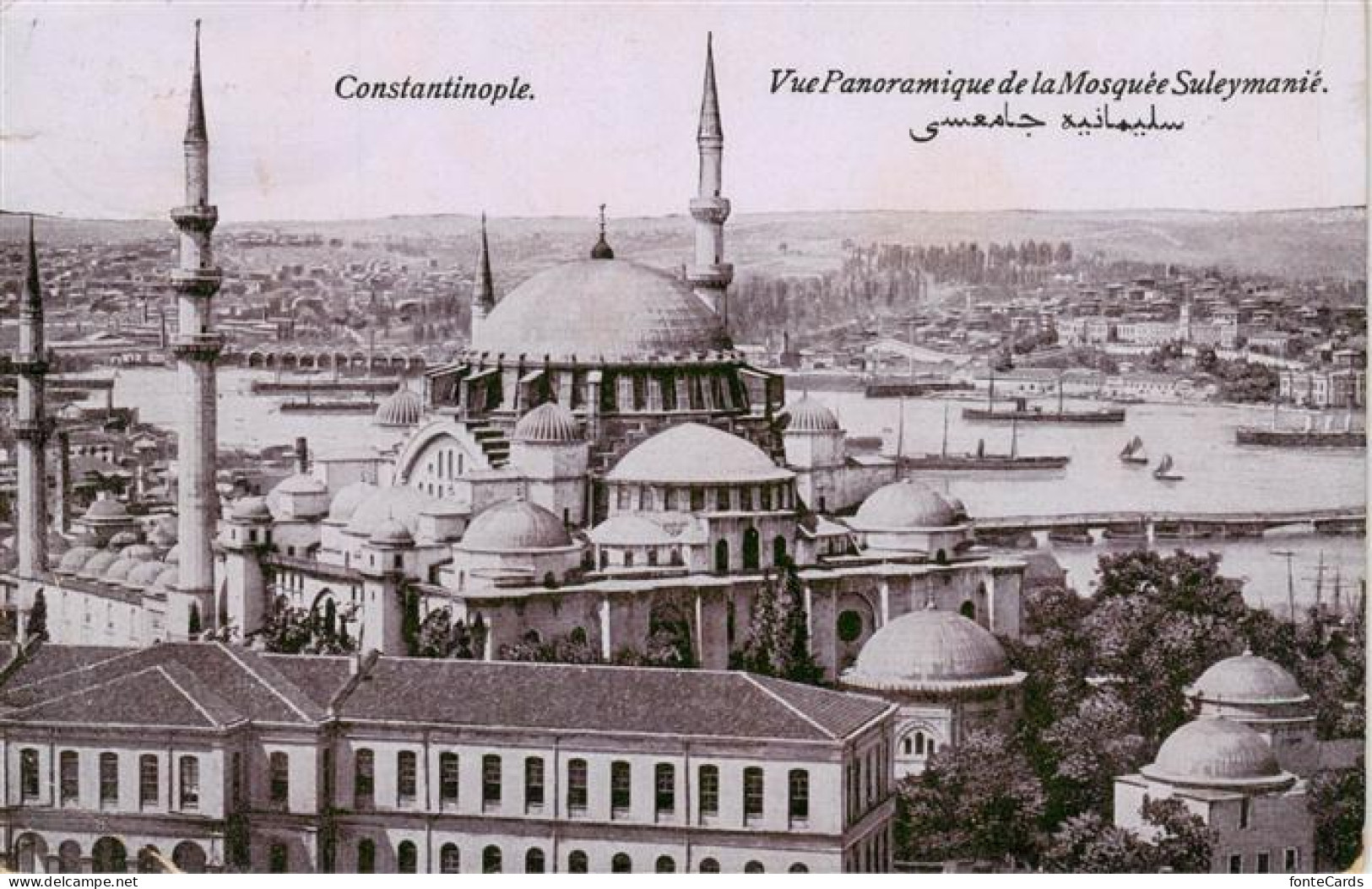 73913610 Constantinople Vue Panoramique De La Mosquee Suleymanie - Turkey