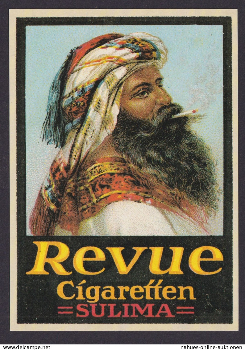 Künstler Ansichtskarte Reklame Werbung Sulima CigarettenHamburg Werbegrafik Ca. - Advertising