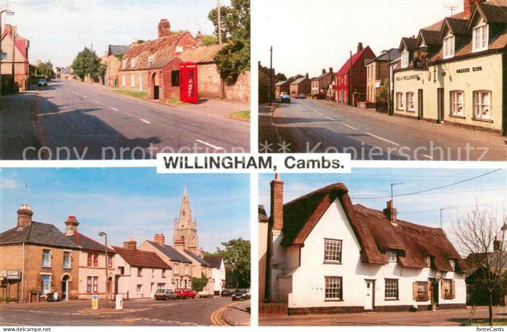 73743563 Willingham UK Partial Views Of The Village  - Andere & Zonder Classificatie