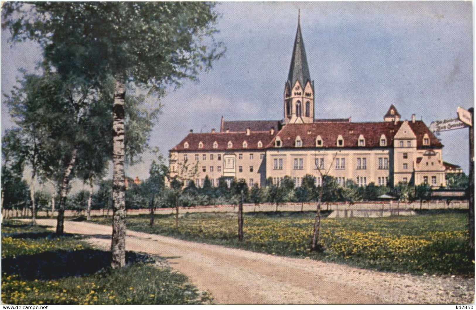 Erzabtei St. Ottilien, Von Süden - Landsberg